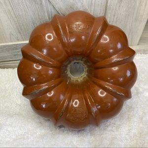 Vintage Nordic Ware Bundt Fluted Tube Pan Cast Aluminum #15 USA